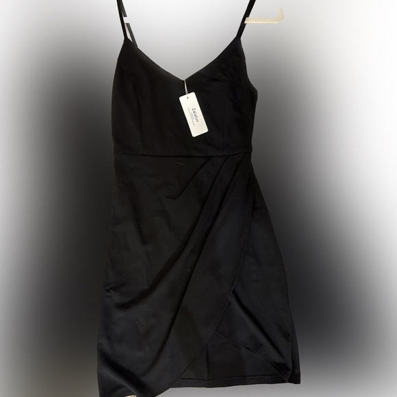 Zalulas V neck spaghetti strap Bodycon Party Dress - Picture 1 of 4